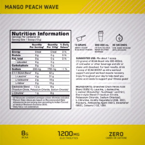 Optimum Nutrition BCAA Boost Grape 30 Serves - Intra-Workout Recovery & Hydration Support