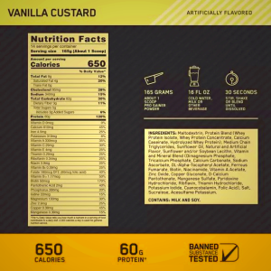 Optimum Nutrition Gold Standard Pro Gainer Chocolate 2.27kg Argentina | 37468-PHEW