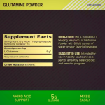 Optimum Nutrition Glutamine Powder 2.2 lb (194 Servings) Unflavored Amino Acid Supplement for Muscle Recovery