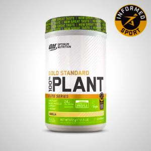 Optimum Nutrition Gold Standard 100% Plant Protein Isolate - Juicy Peach 280g | Vegan & Informed Sport