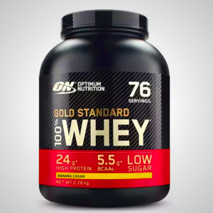 Optimum Nutrition Gold Standard 100% Whey Protein Powder - Double Rich Chocolate 4.53kg (146 Servings)