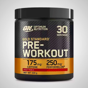 Optimum Nutrition Gold Standard Pre-Workout Fruit Punch 330g (30 Servings) | Boost Energy & Focus