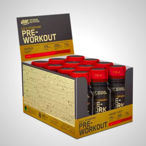 Optimum Nutrition Gold Standard Pre-Workout Shot - Fizzy Cola, 720ml (12 Servings)