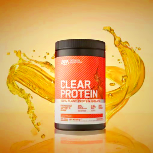 Optimum Nutrition ON Clear Protein 100% Plant Protein Isolate Juicy Peach 280 grams (10 Servings) Argentina | 49765-WQGM