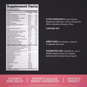 Optimum Nutrition OPTI-WOMEN® Multivitamine Tablets 120 Capsules (60 Servings) Argentina | 18790-MTHD