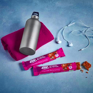 Optimum Nutrition Protein Bar Chocolate Sea Salt Crunch - 12 Bars (720g) | High Protein Snack