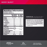 Optimum Nutrition Pure Pre 200 Pre-Workout Shot Berry 60ml (12 shots) Argentina | 94065-SPDM