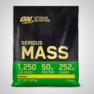 Optimum Nutrition Serious Mass Vainilla 5.45 kg (16 Servings) Argentina | 98472-ODMI
