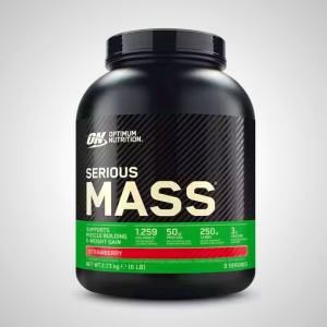 Optimum Nutrition Serious Mass Vanilla 2.73kg - High-Calorie Weight Gainer for Muscle Building