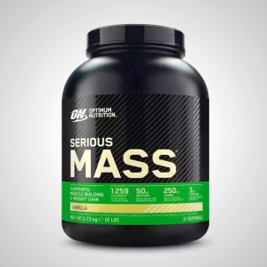 Optimum Nutrition Serious Mass Banana 5.45 kg - High Protein Weight Gainer for Muscle Growth