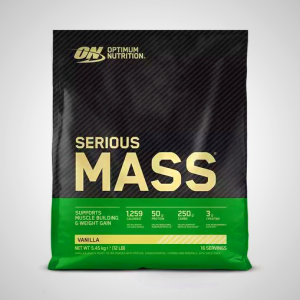 Optimum Nutrition Serious Mass Gainer Vainilla 5.45 kg (16 Servings) Argentina | 84673-REZF
